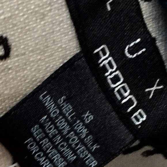 Luxe By Arden B Peacock Blue Silk Haute Blouse New - Picture 4 of 5