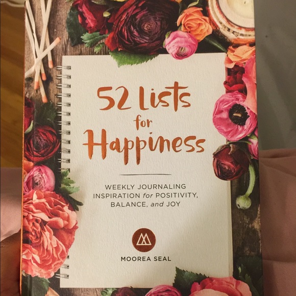 52 lists for happiness Journal - Picture 1 of 1