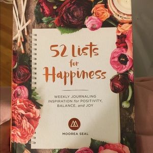 52 lists for happiness Journal
