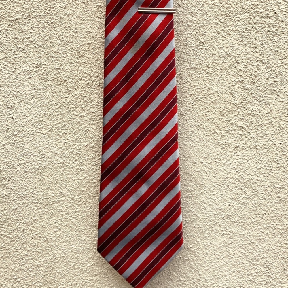 Barney's silk tie made in Italy
