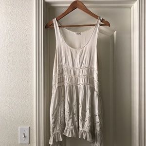 Free People Intimately Voile Trapeze Slip FLAWED