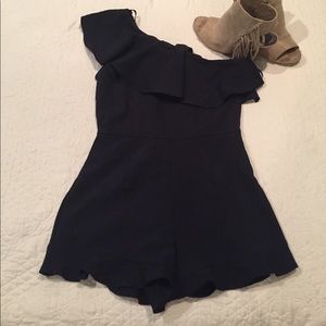 Adorable one shoulder romper