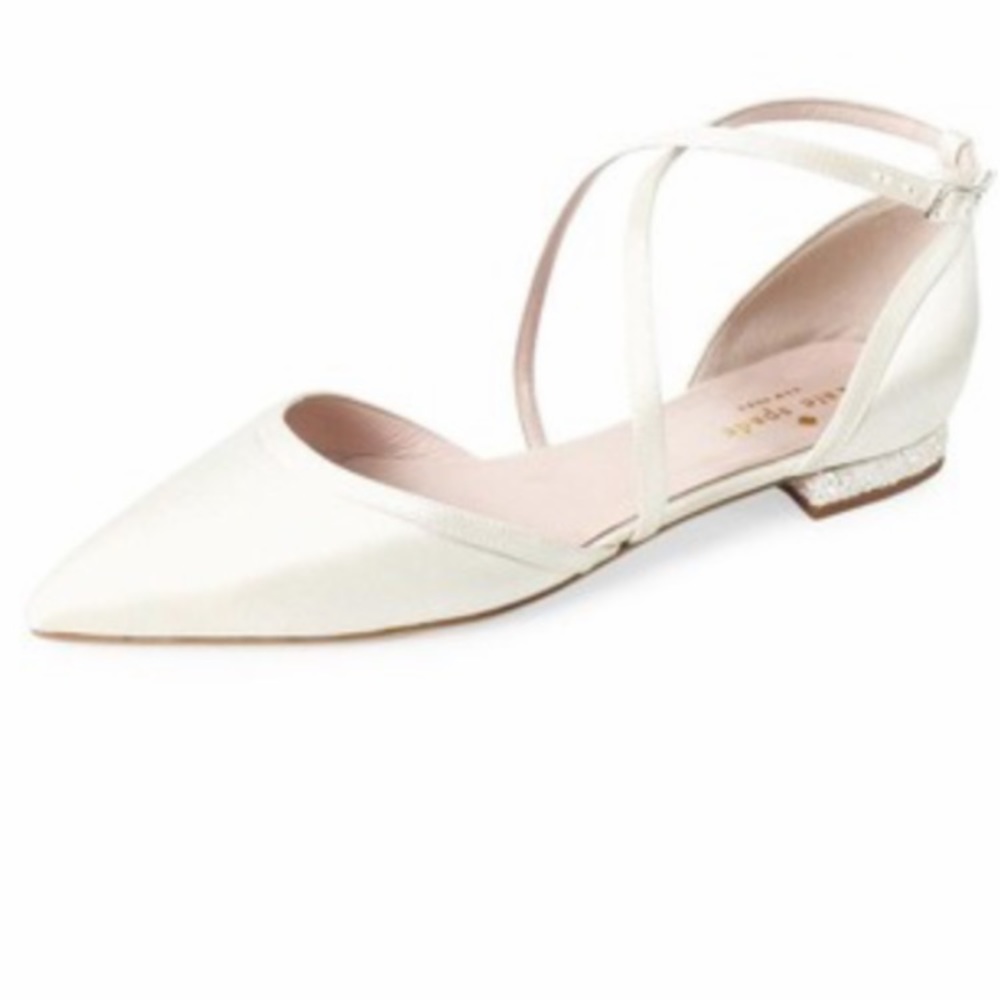New Kate Spade New York Britta Satin Flats size 7