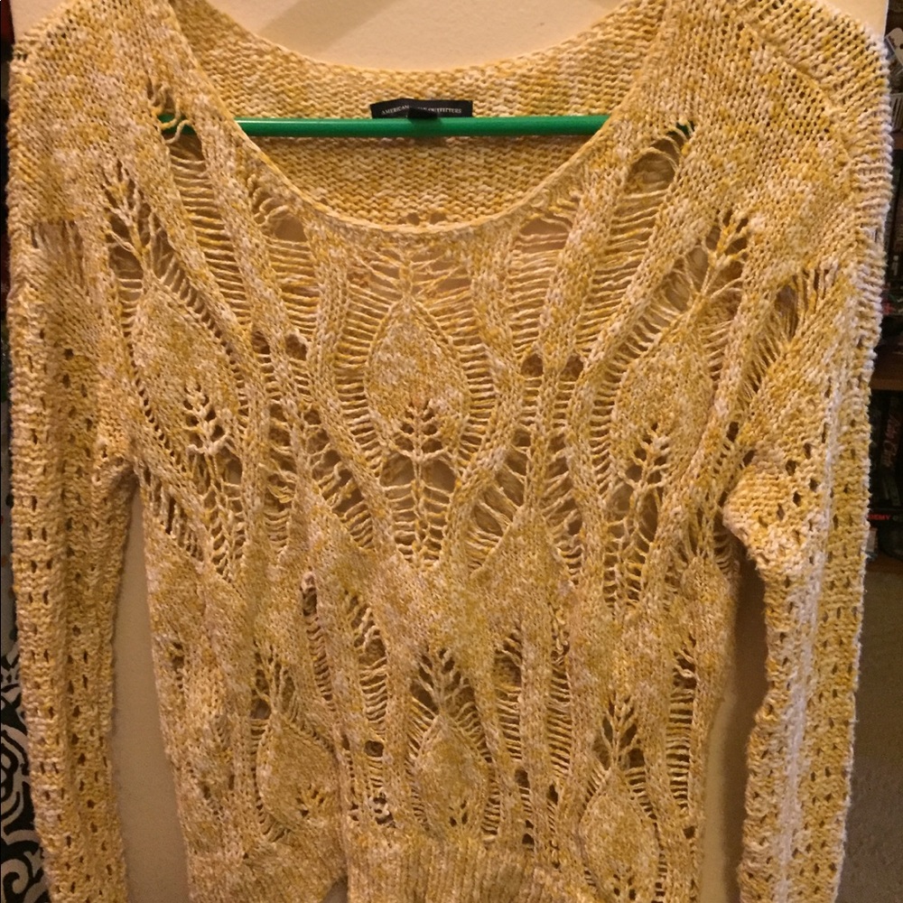 Lightweight Yellow Sweater