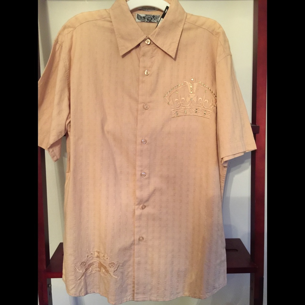 Franky Max Men Bling Shirt