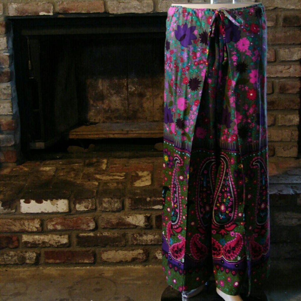Vintage 60s hippie palazzo pants
