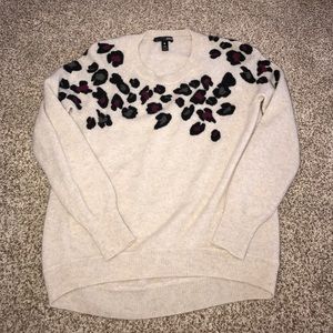 AQUA cashmere sweater.