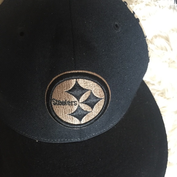 NFL Steelers Embroidered unique hat 7 1/4 - Picture 2 of 7