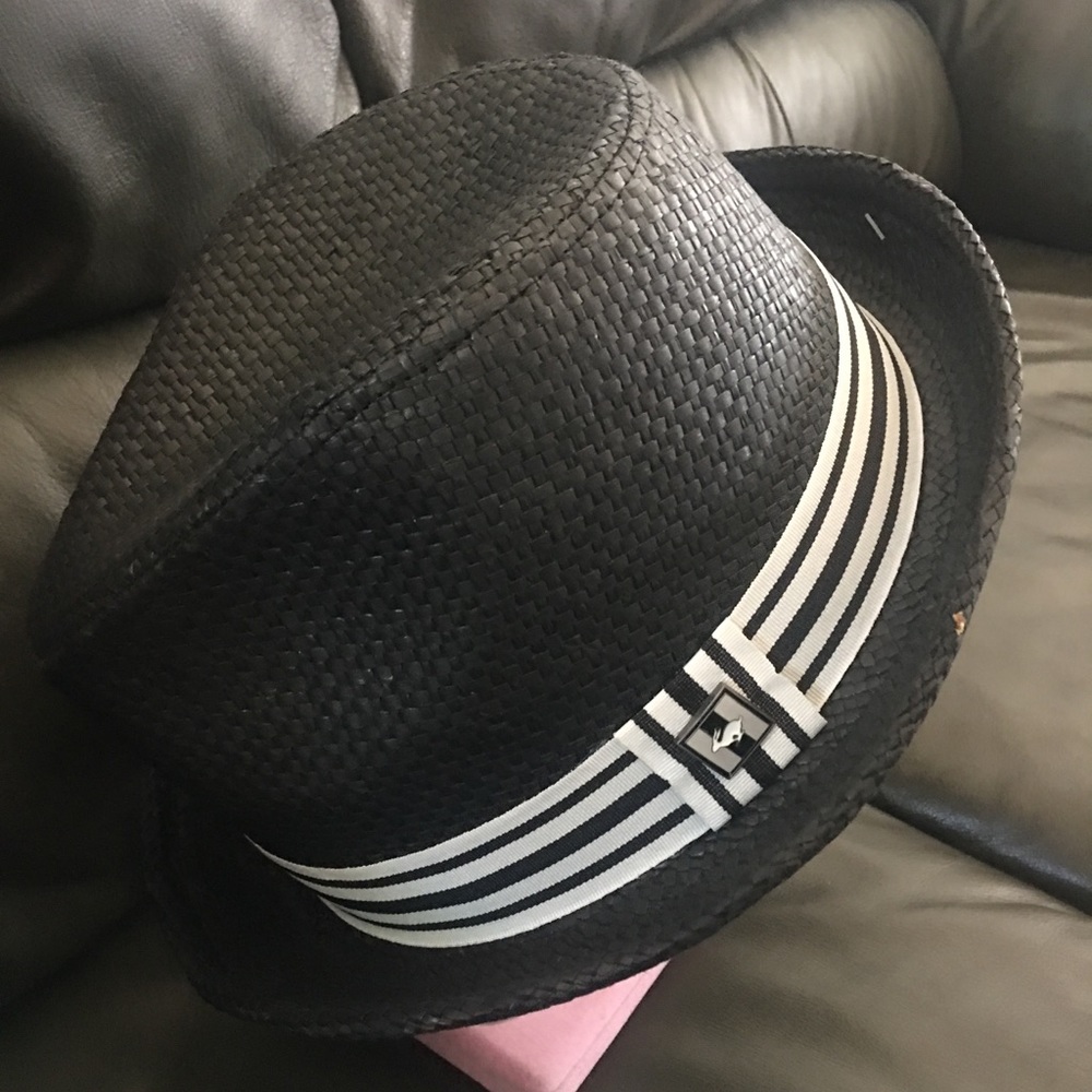 Fedora Hat 🦋 💜🎩 NWT Peter Grimm Sturdy Unisex - Picture 2 of 4
