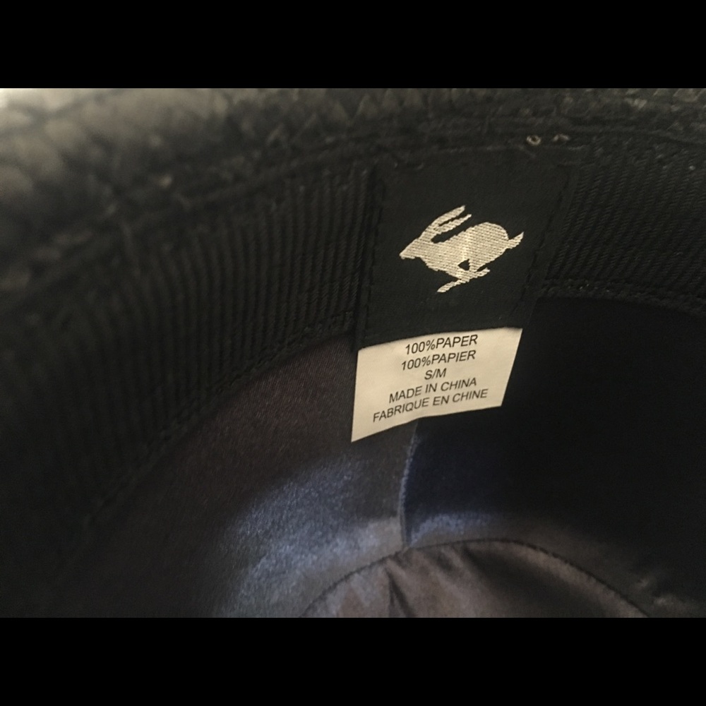 Fedora Hat 🦋 💜🎩 NWT Peter Grimm Sturdy Unisex - Picture 4 of 4