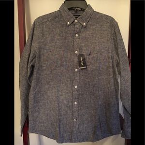 Nautica Men Button Down Shirt