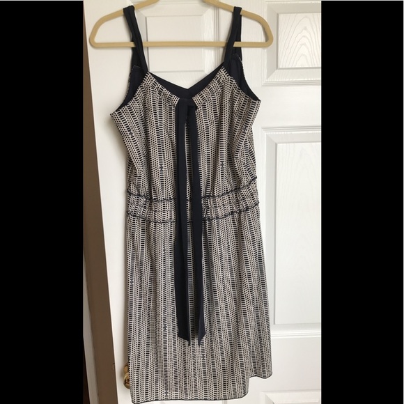 Tory Burch Dress - Navy and White - Large - Picture 3 of 6