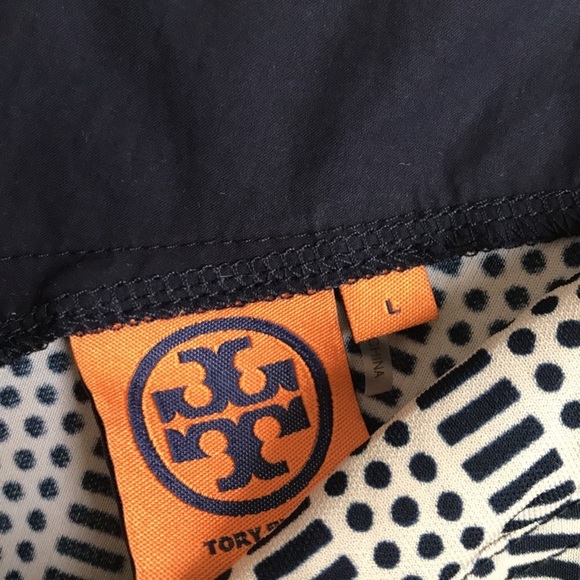 Tory Burch Dress - Navy and White - Large - Picture 4 of 6