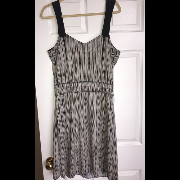 Tory Burch Dress - Navy and White - Large - Picture 5 of 6