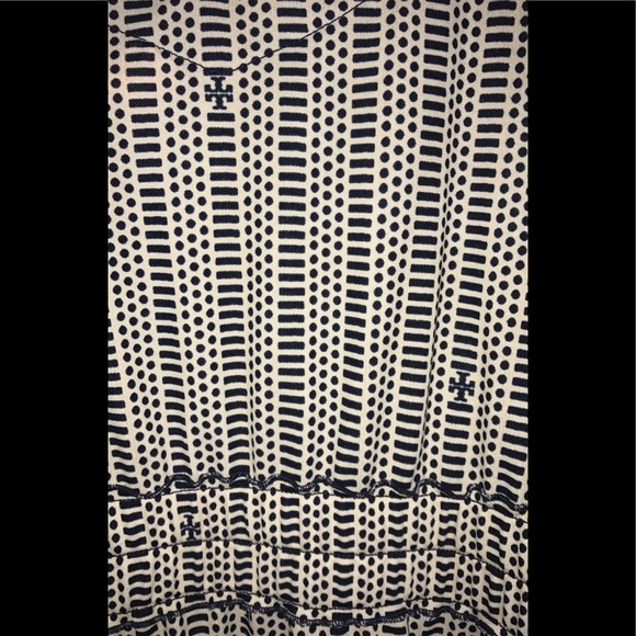 Tory Burch Dress - Navy and White - Large - Picture 6 of 6