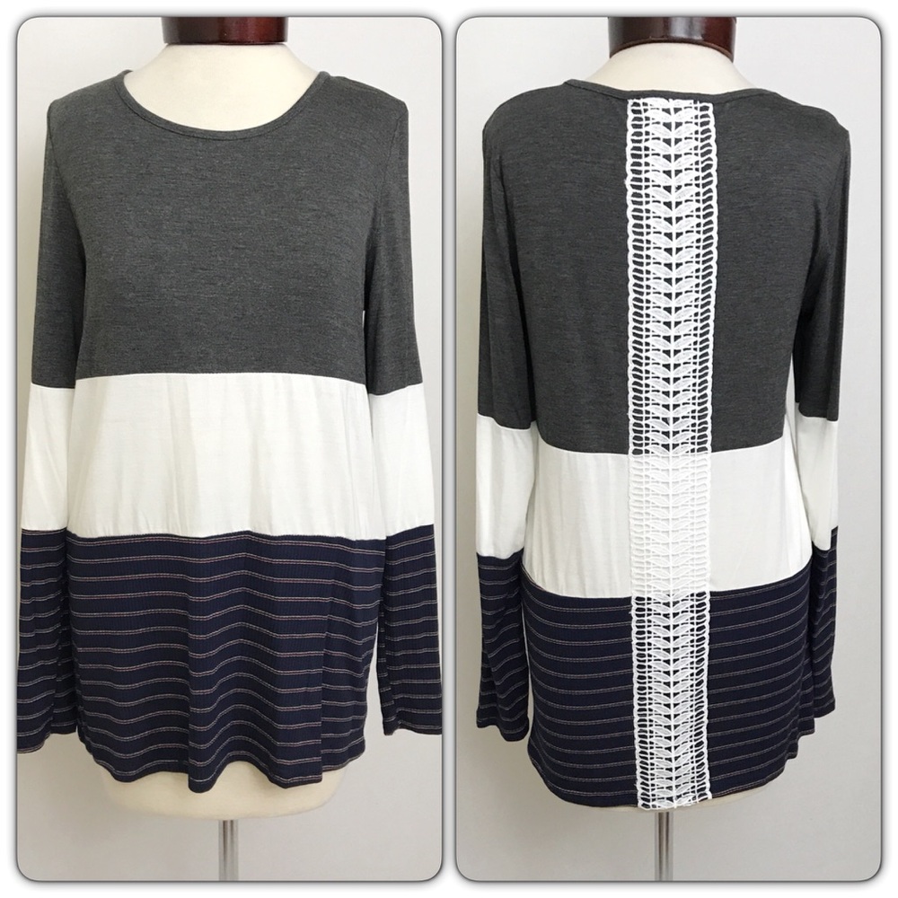 💥HOTSALE💥Colorblock Lace Soft Stretchy sold - Picture 4 of 6