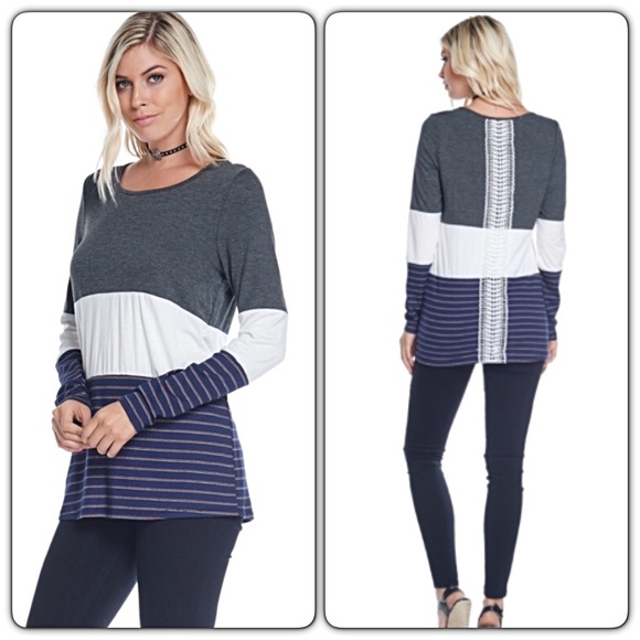 💥HOTSALE💥Colorblock Lace Soft Stretchy sold - Picture 3 of 6