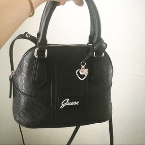 Guess black handbag