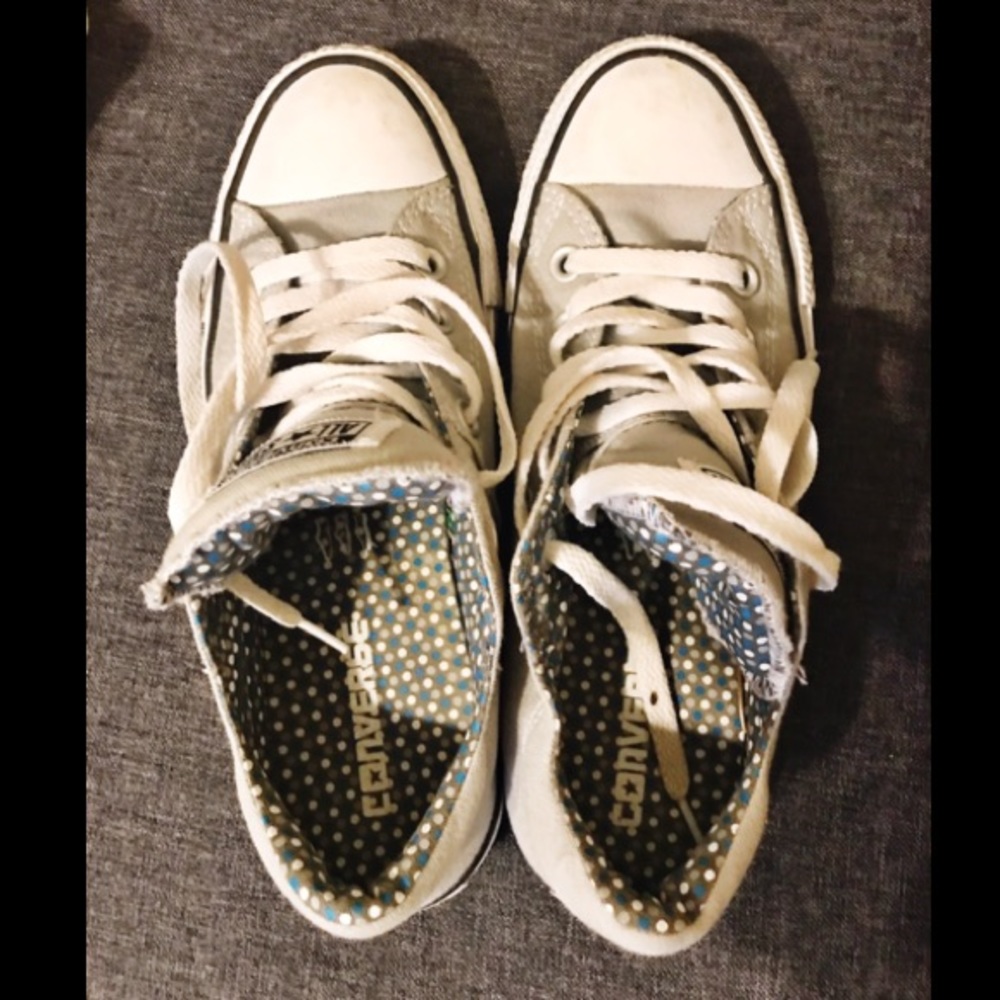 👟Chuck Taylor grey converse women's size 7