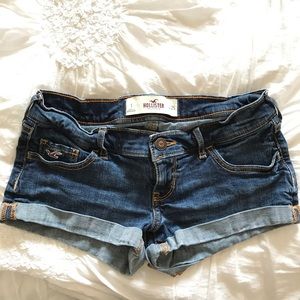 Hollister Low-rise Denim short-shorts