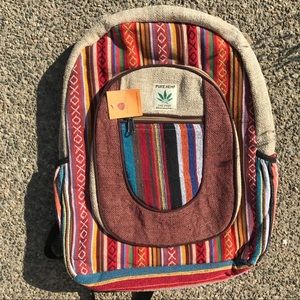 UNISEX Natural Himalayan Handmade Backpack