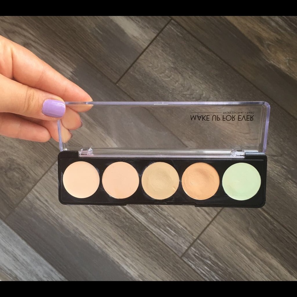 Make up forever N1-5 camouflage cream pallette