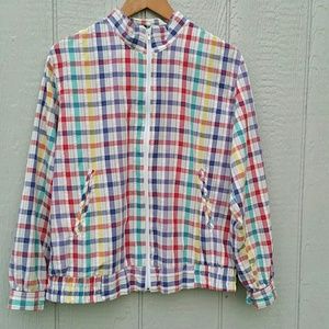 Vintage Voyager Lightweight Golf Jacket Large