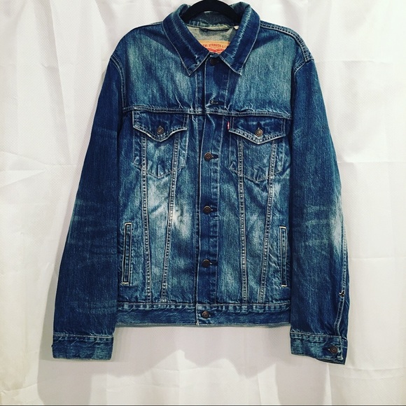 Levi's Other - Levi Denim Jean Jacket Size XL