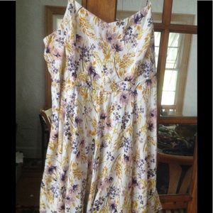 Plus size Floral Dress