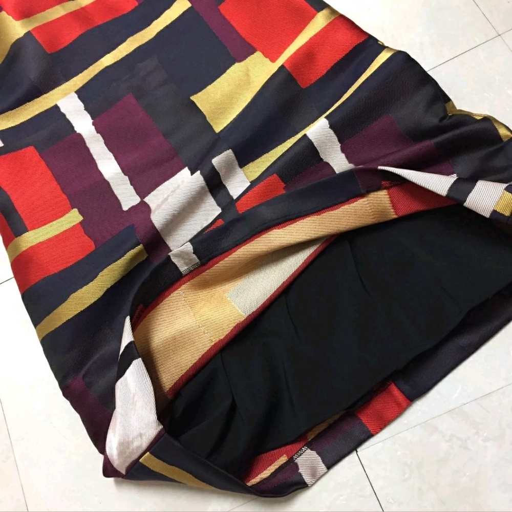 NWT!! Alice + Olivia Painted Grid Dress Size 4 - Picture 5 of 7