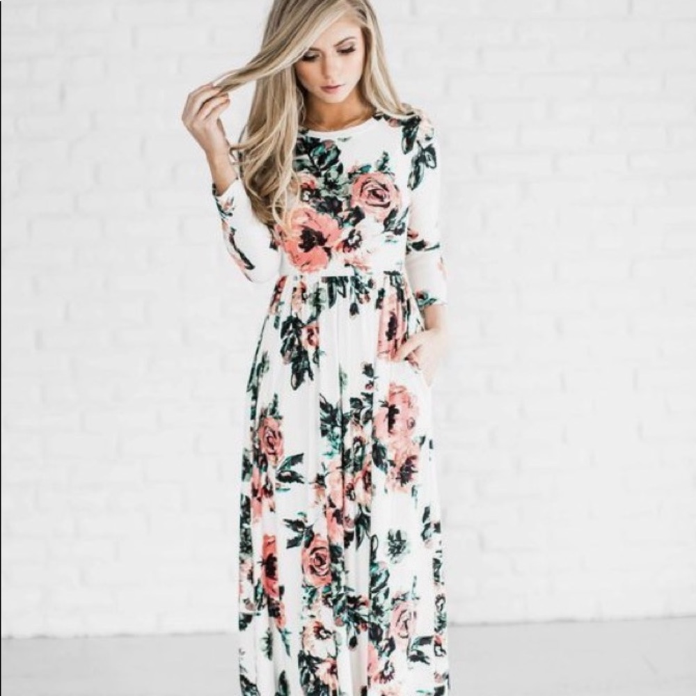 Chicnico floral maxi dress
