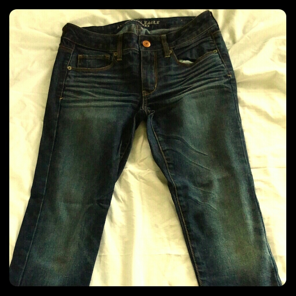 American Eagle Dark Skinny Jeans