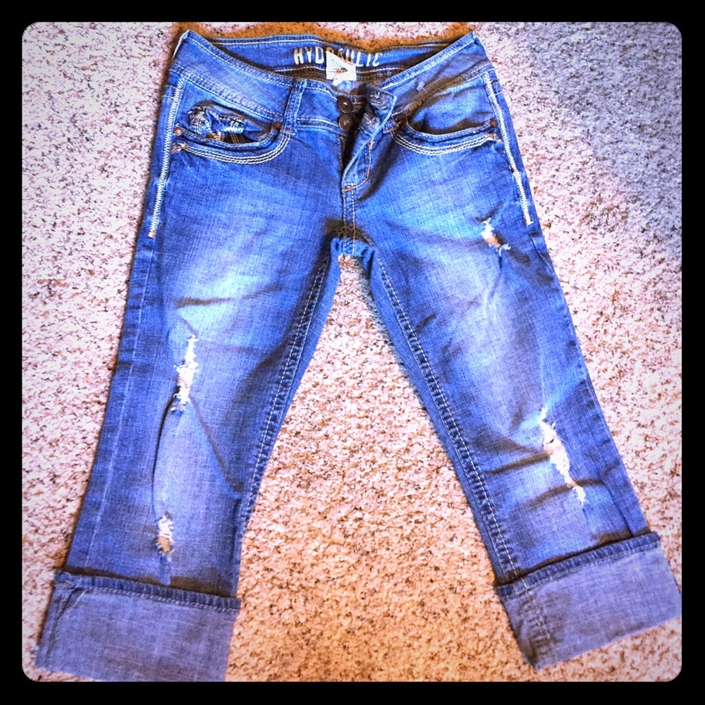 Capri jeans! Hydraulic size 3/4!