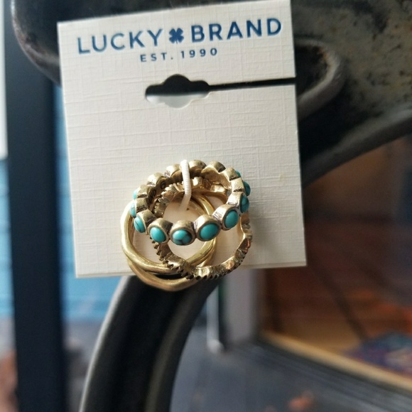 Lucky Brand Jewelry - Lucky Brand Set of 4 Rings Size 6