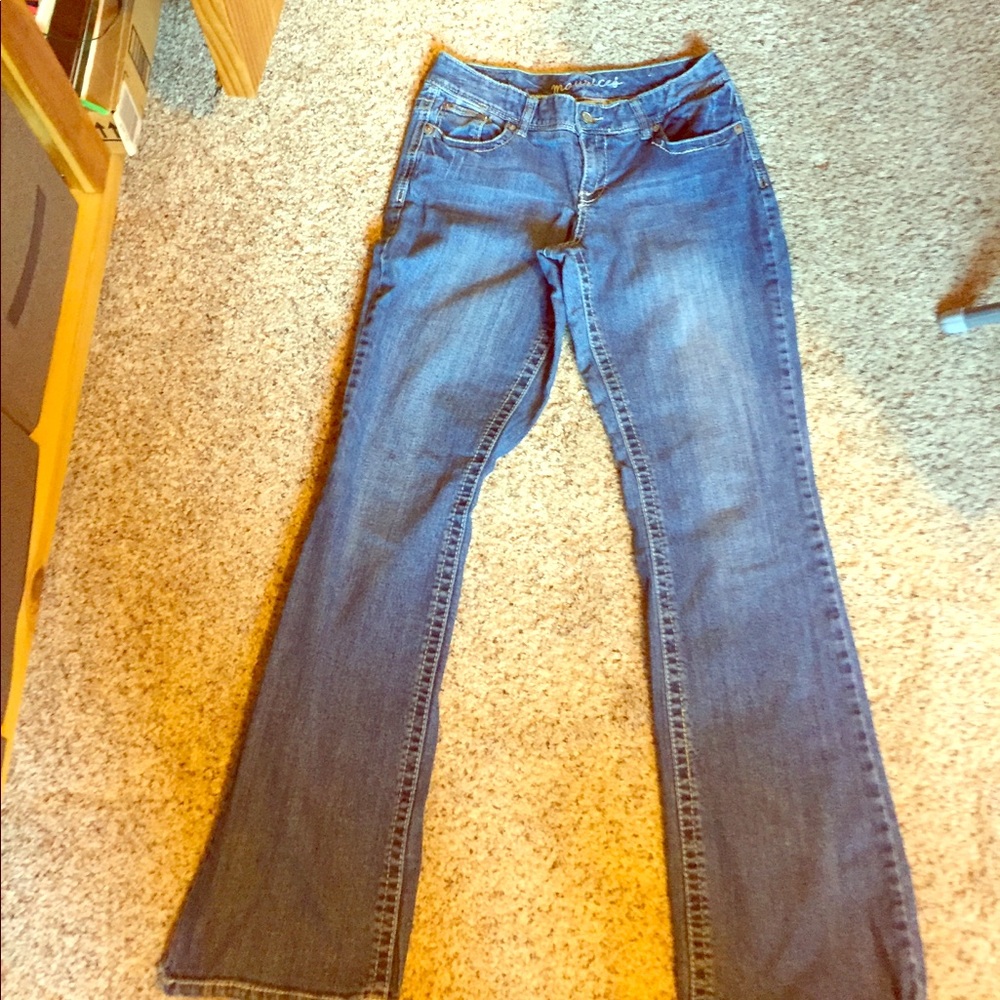 Maurice's jeans! 7/8 long