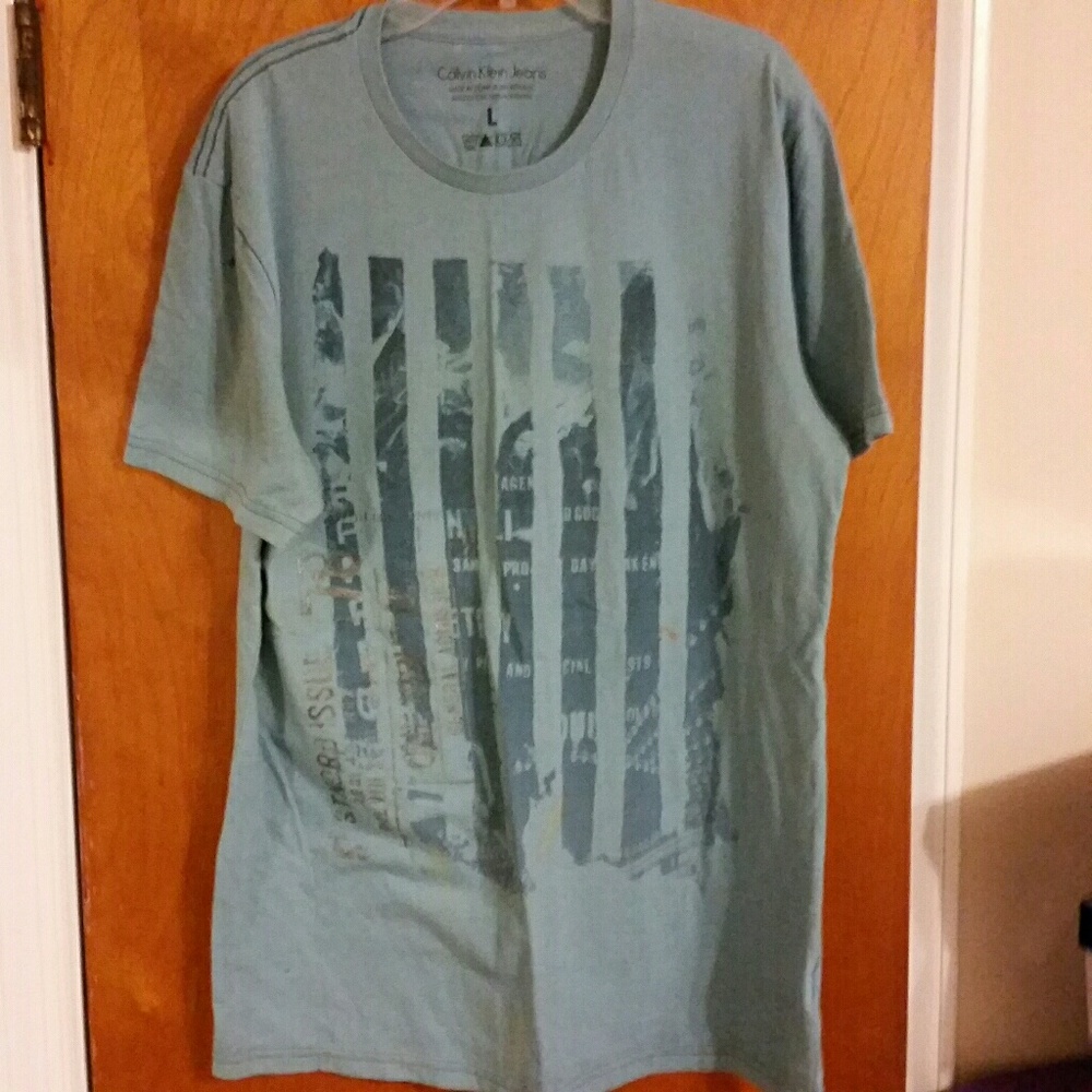 Calvin Klein Jeans Blue T-Shirt
