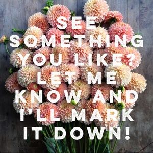 Marking down ANYTHING + EVERYTHING.