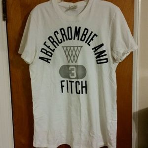 Abercrombie & Fitch White T-Shirt