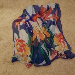Chiffon Scarf NWOT