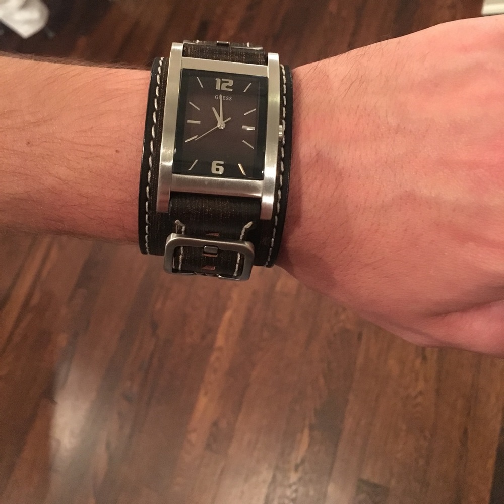 Once worn men's Guess watch.