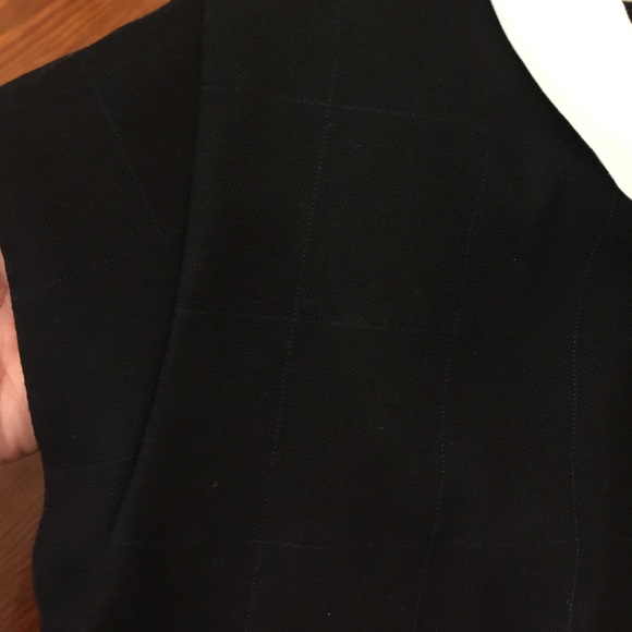 Zara Trafaluc Navy windowpane shift dress - Picture 4 of 4