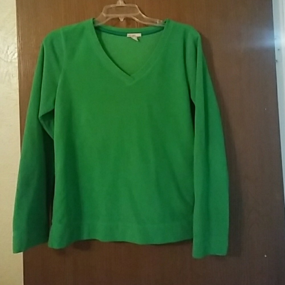 Old Navy green fleece