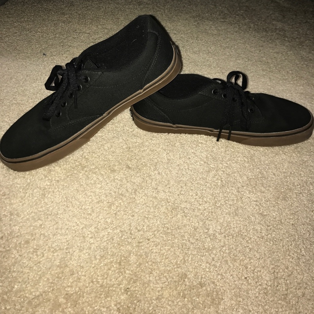 Black VANS shoes Men's 10