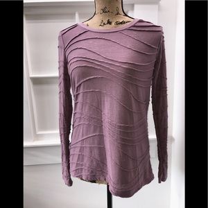 Mauve Long Sleeved Tee by Vera Wang