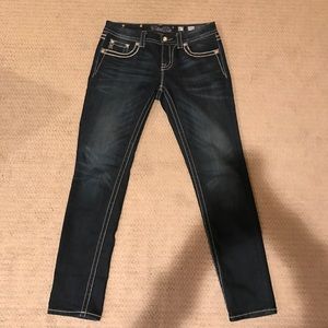 Dark wash miss me jeans