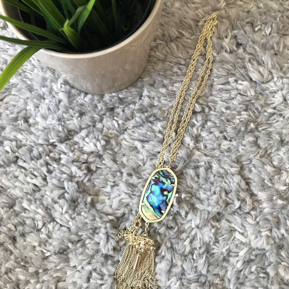 Kendra Scott Abalone Rayne Necklace