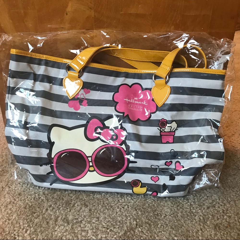 NWT Rare Hello Kitty x Hallmark Japan Tote
