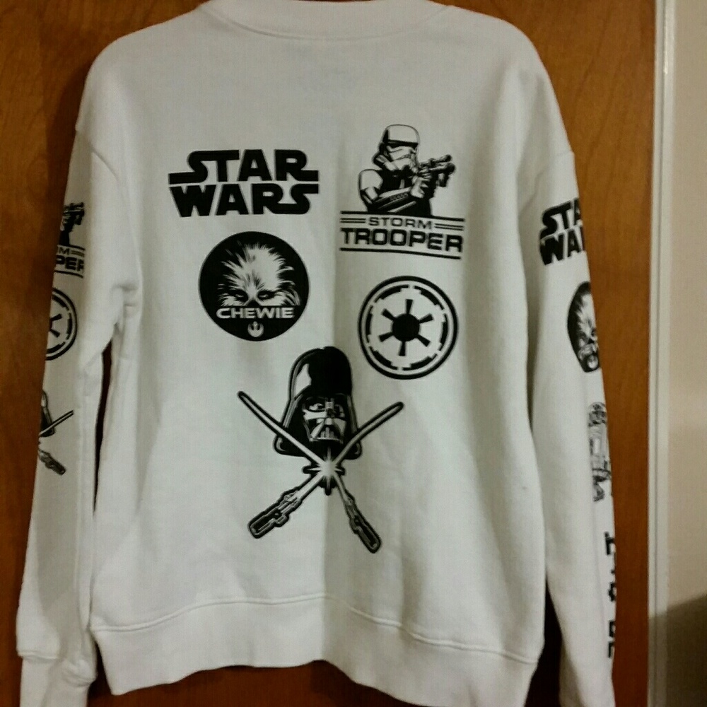 Star Wars White Sweatshirt