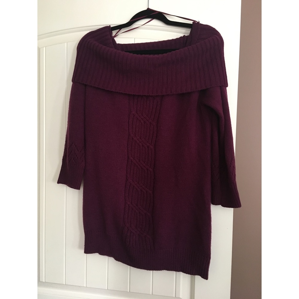 ⭐️Price Drop ⭐️Purple Sweater Dress Size XL