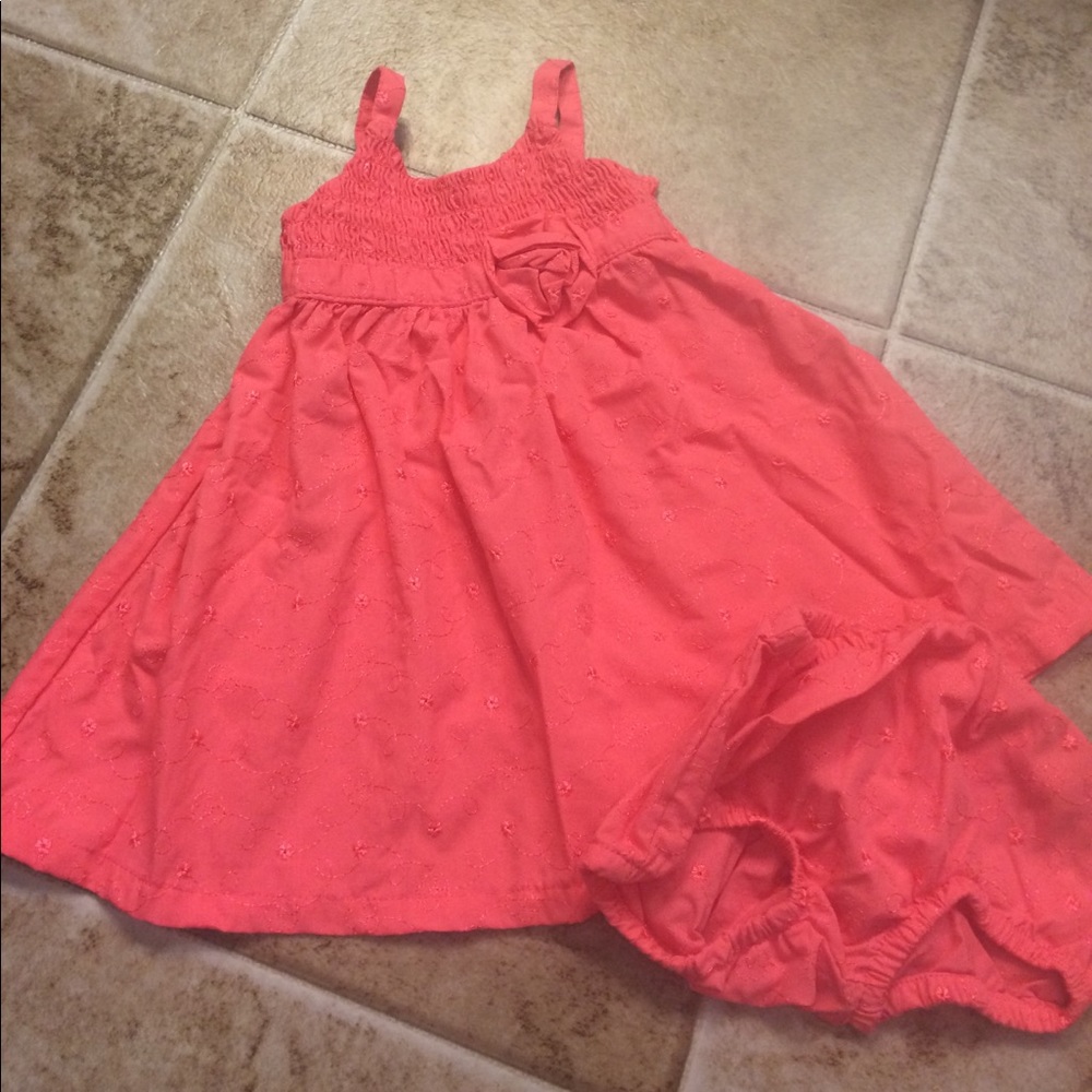 Smocked sun dress